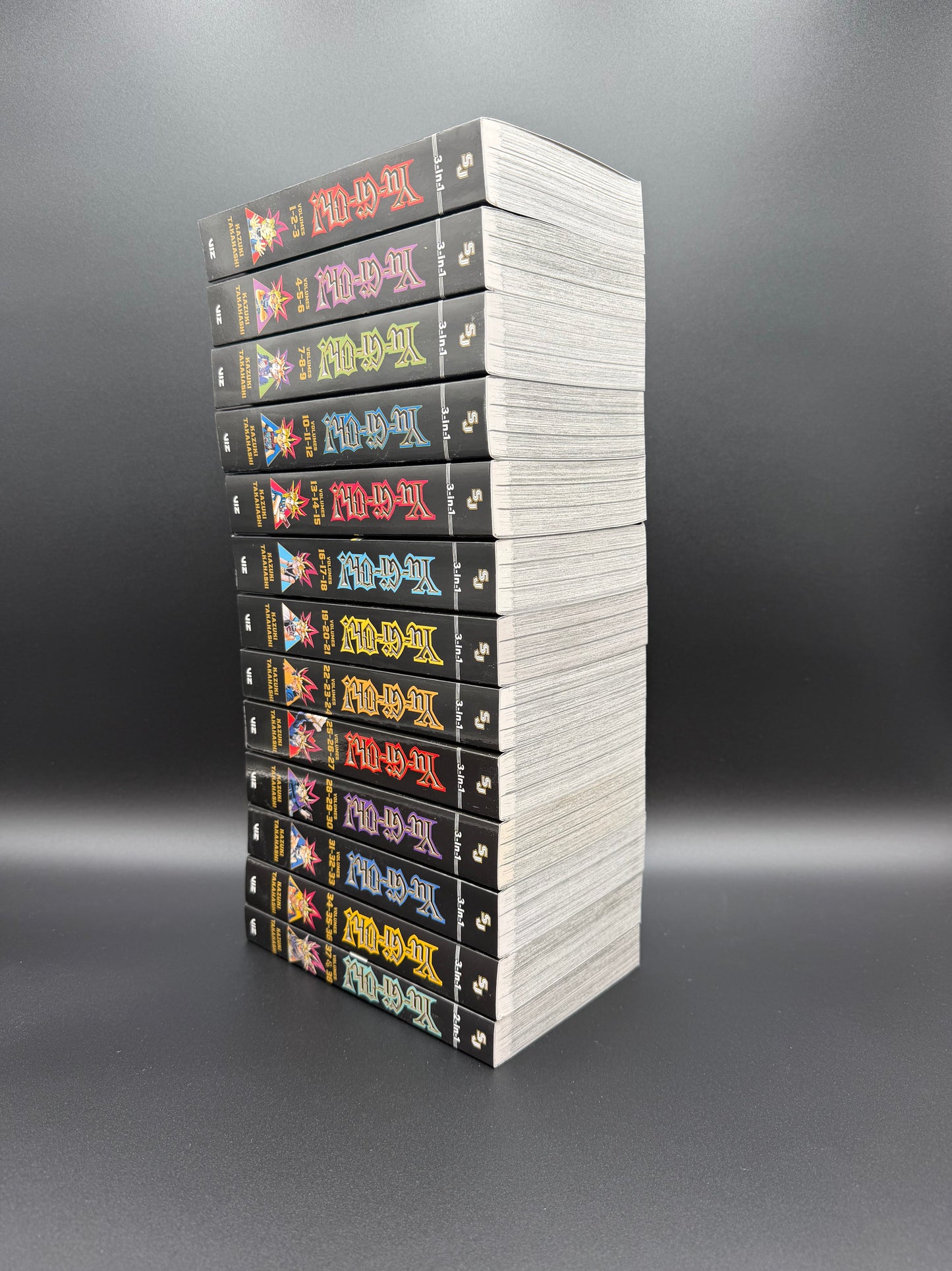 Yu-Gi-Oh Yugioh Manga 13 Vol 3in1 Omnibus Edition English Complete Set Brand New