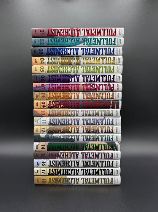 Fullmetal Alchemist Fullmetal edition manga vol 1-18 Complete Set Viz Media