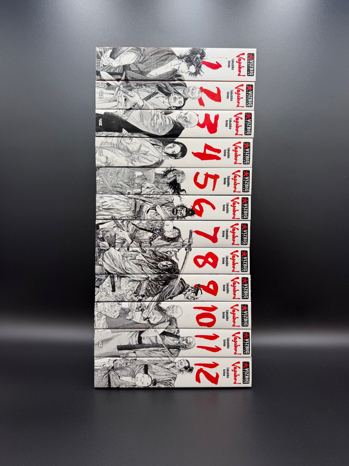 Vagabond VizBig Edition (Vol. 1-12) English Manga Graphic Novel