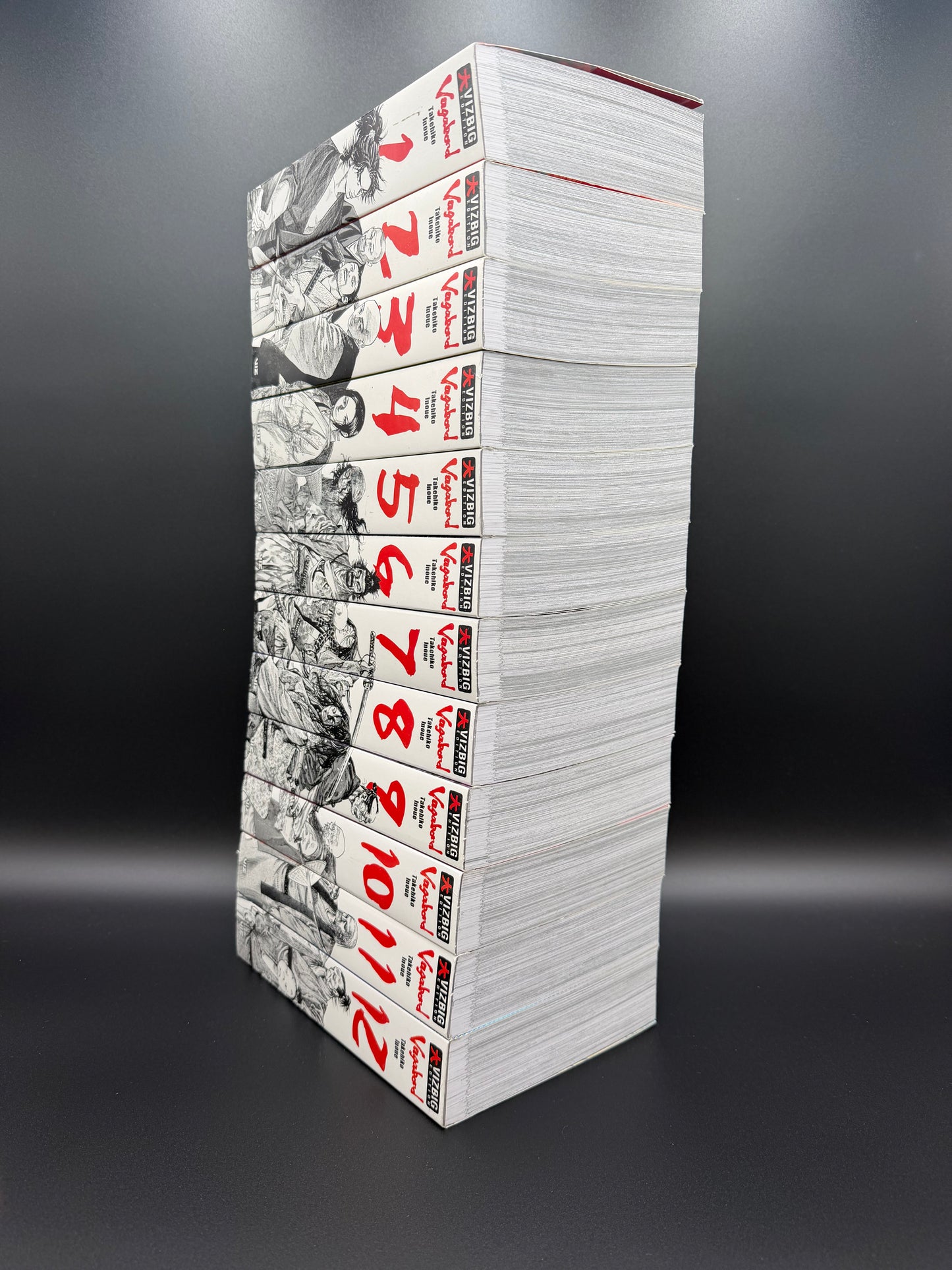 Vagabond VizBig Edition (Vol. 1-12) English Manga Graphic Novel