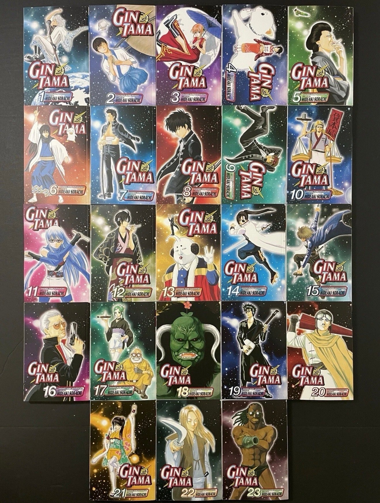 Gintama Manga Volumes 1-23 Brand New Complete Set English Authentic Viz Media