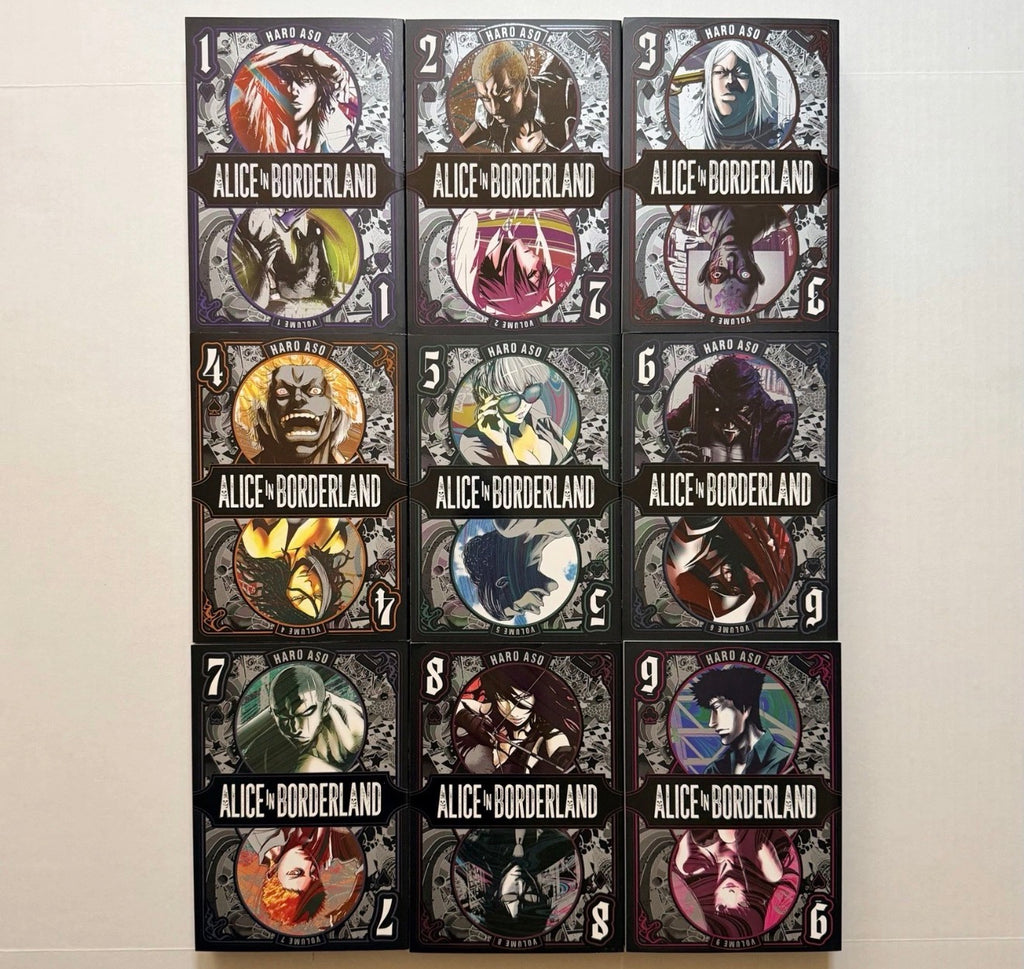 Alice in Borderland Manga Omnibus Volumes 1-9 English Brand New US Authentic Viz