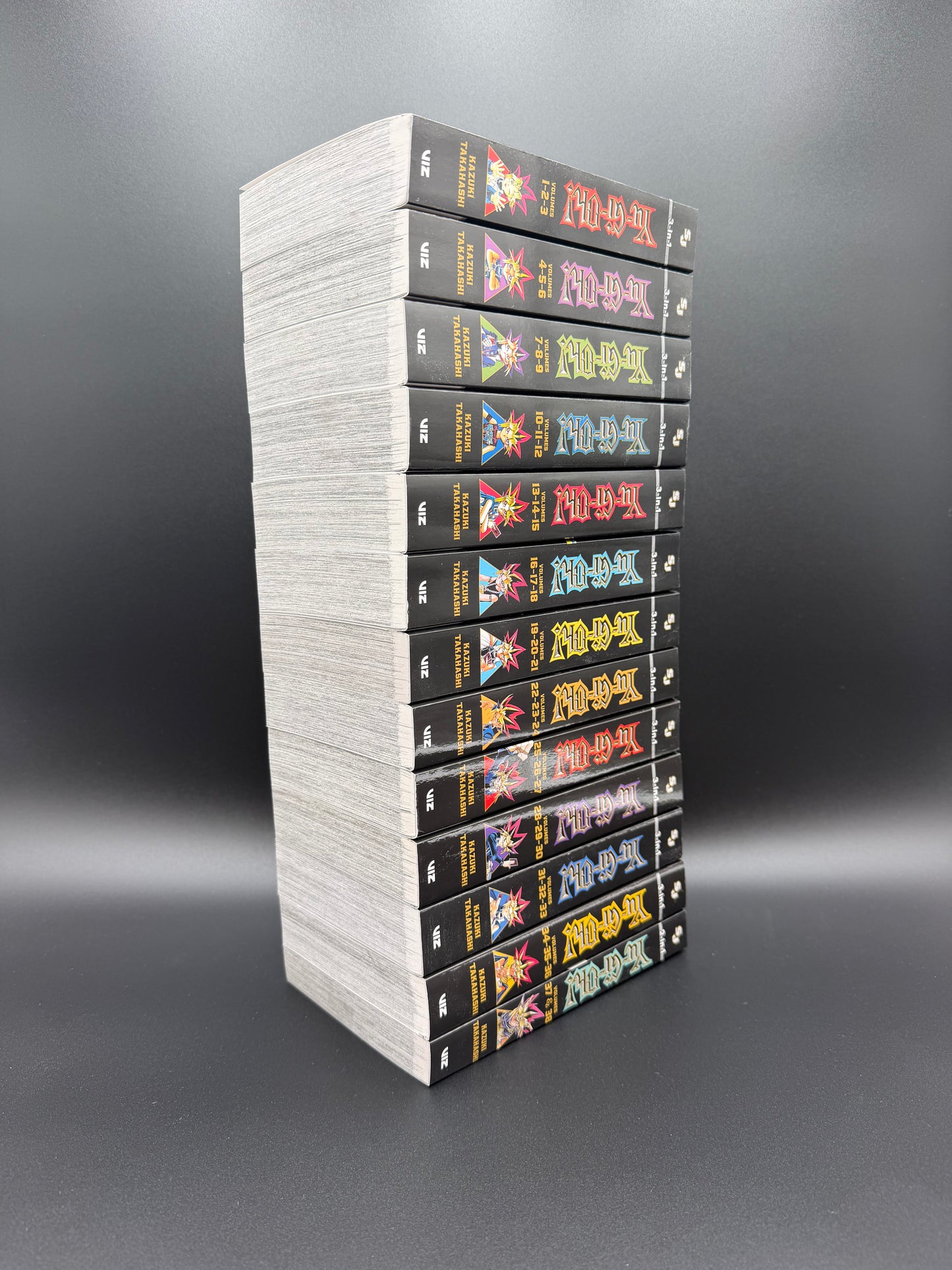 Yu-Gi-Oh Yugioh Manga 13 Vol 3in1 Omnibus Edition English Complete Set Brand New