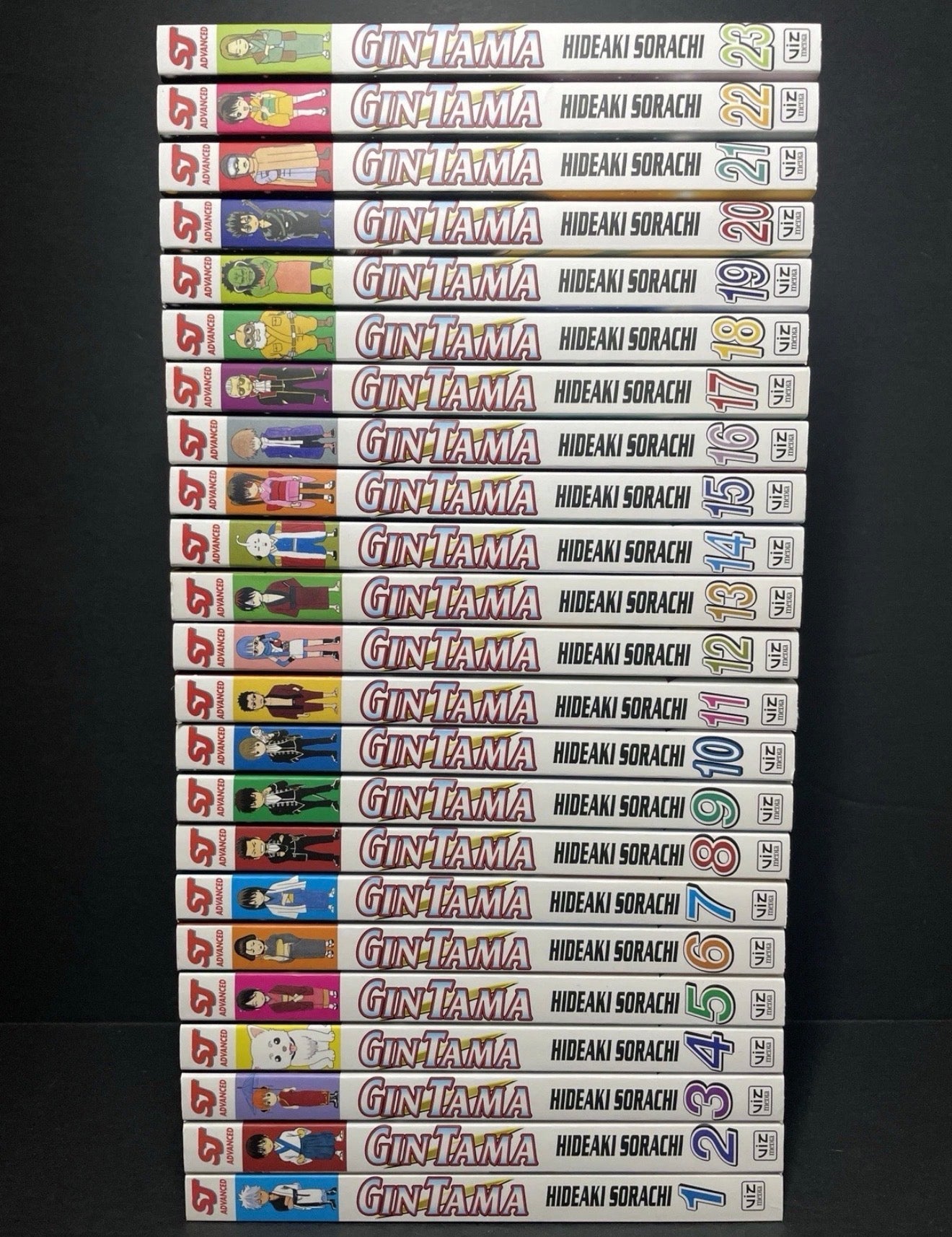 Gintama Manga Volumes 1-23 Brand New Complete Set English Authentic Viz Media