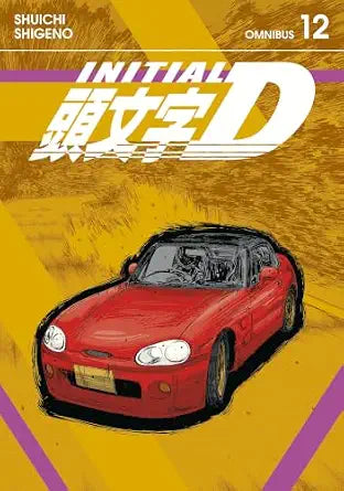 Shuichi Shigeno Initial D Omnibus Vol. 12 Manga Book