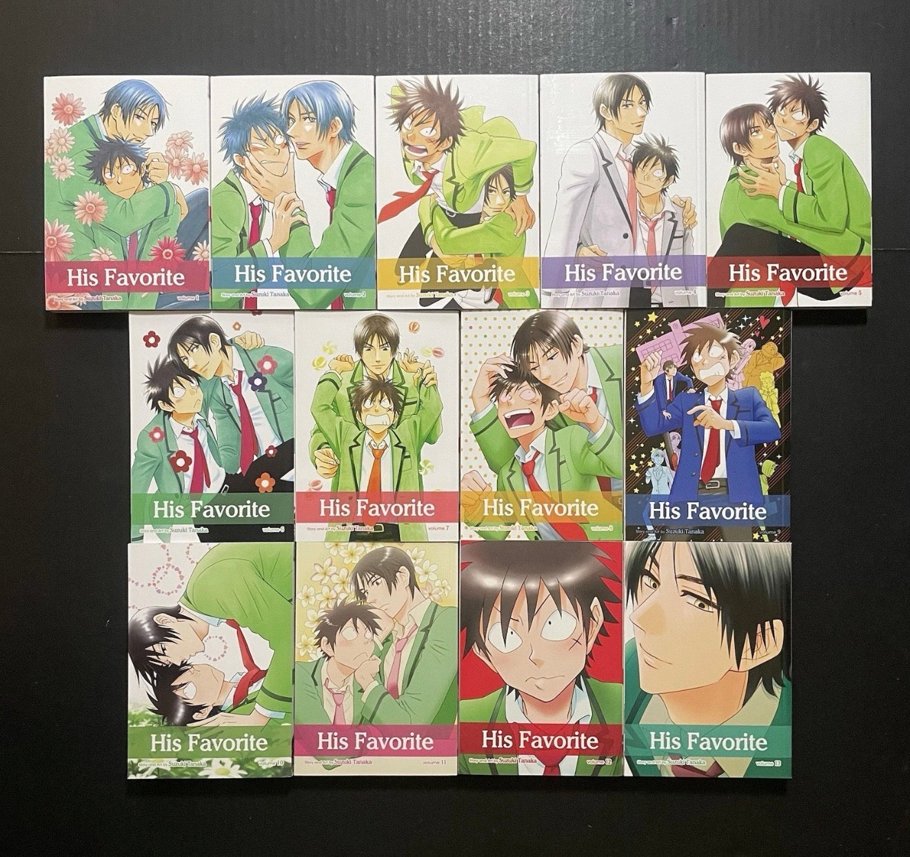 His Favorite Manga Volumes 1-13 Brand New English US Authentic BL