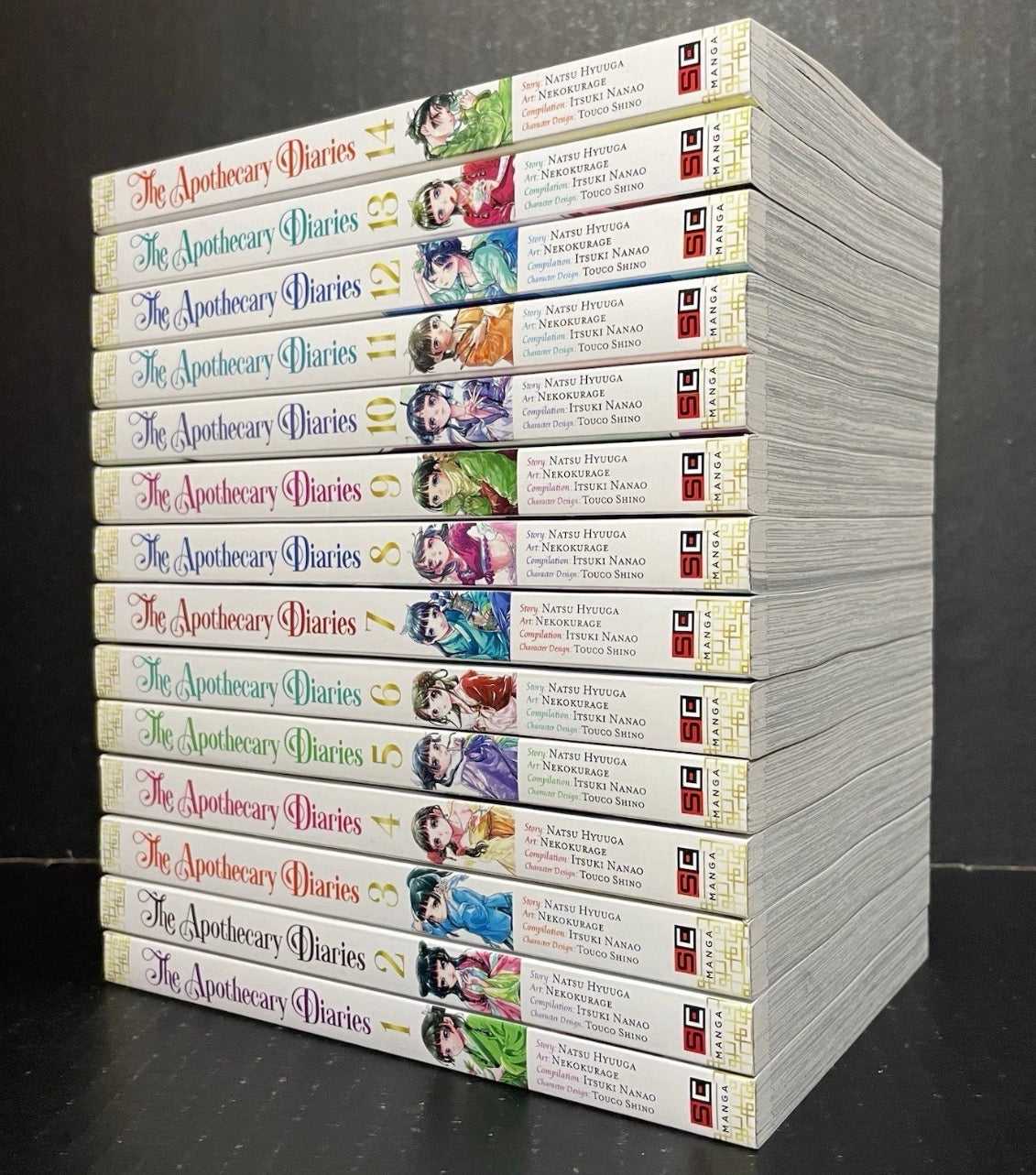 The Apothecary Diaries Manga Volumes 1-14 New English US Authentic Square Enix