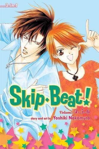 Yoshiki Nakamura Skip Beat 3-in-1 Edition Vol. 2 (Vols. 4-6) Paperback Manga Book