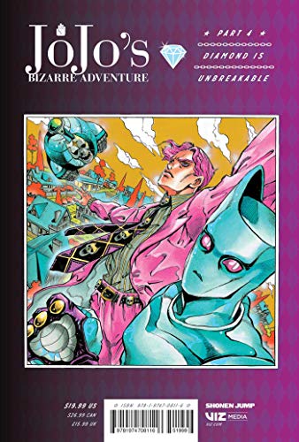 Hirohiko Araki JoJo's Bizarre Adventure: Part 4--Diamond Is Unbreakable, Vol. 5 Hardcover Manga Book