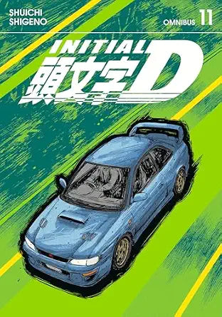 Shuichi Shigeno Initial D Omnibus Vol. 11 Manga Book