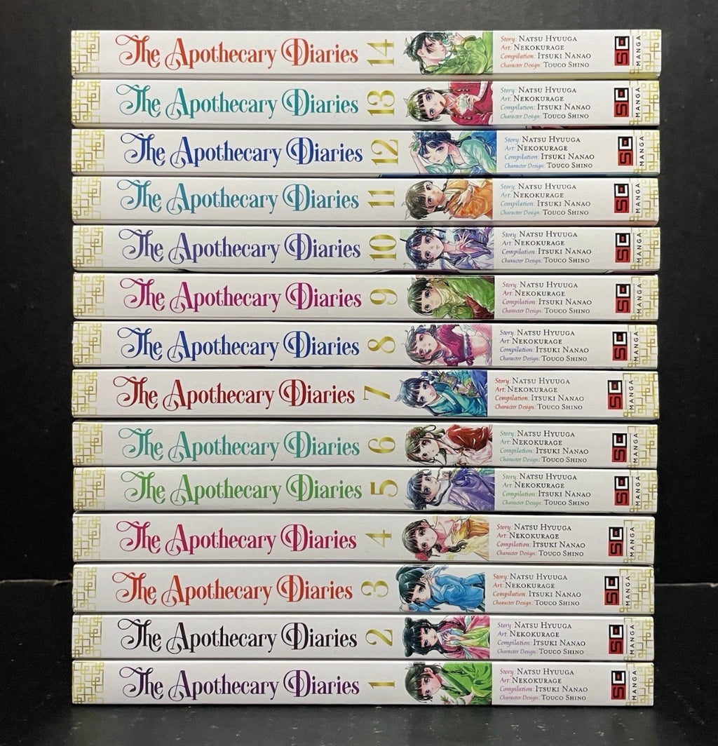 The Apothecary Diaries Manga Volumes 1-14 New English US Authentic Square Enix