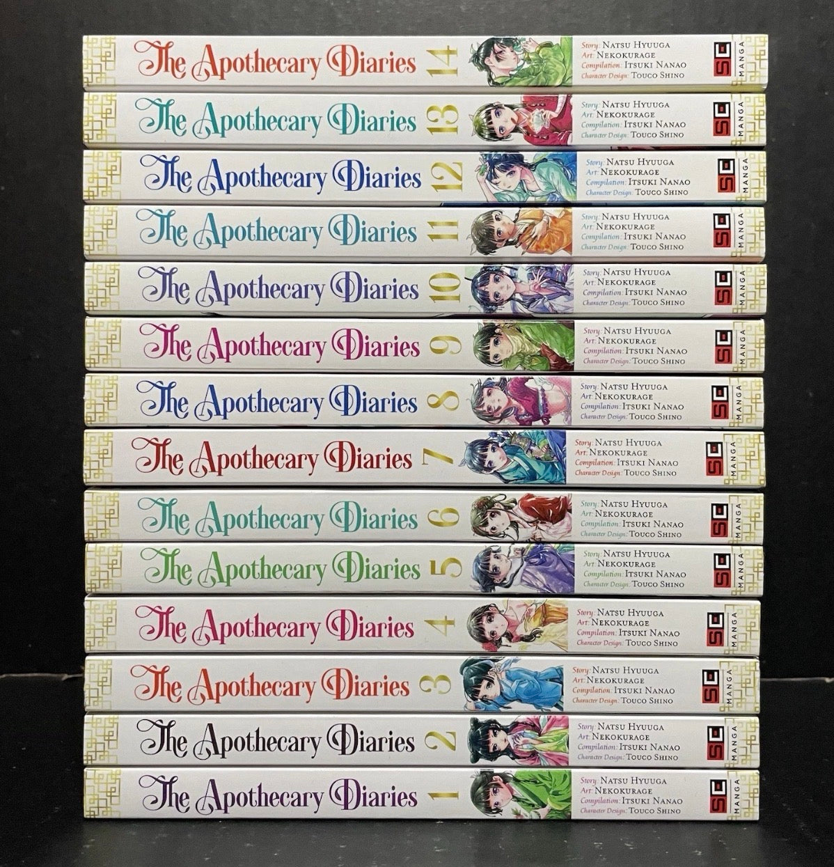 The Apothecary Diaries Manga Volumes 1-14 New English US Authentic Square Enix