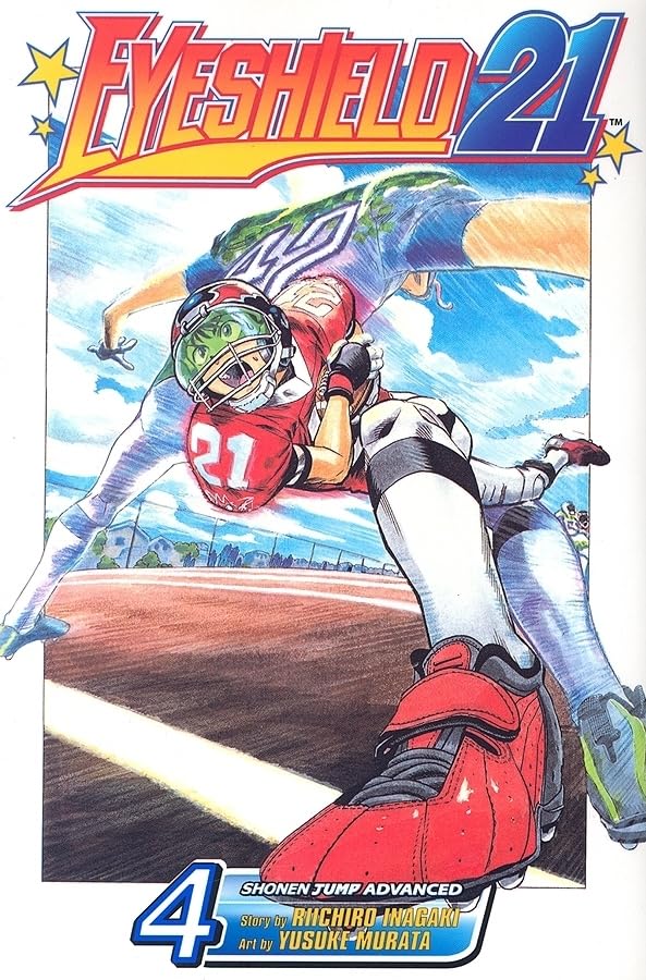 Riichiro Inagaki Eyeshield 21 Vol. 4 Paperback Manga Book