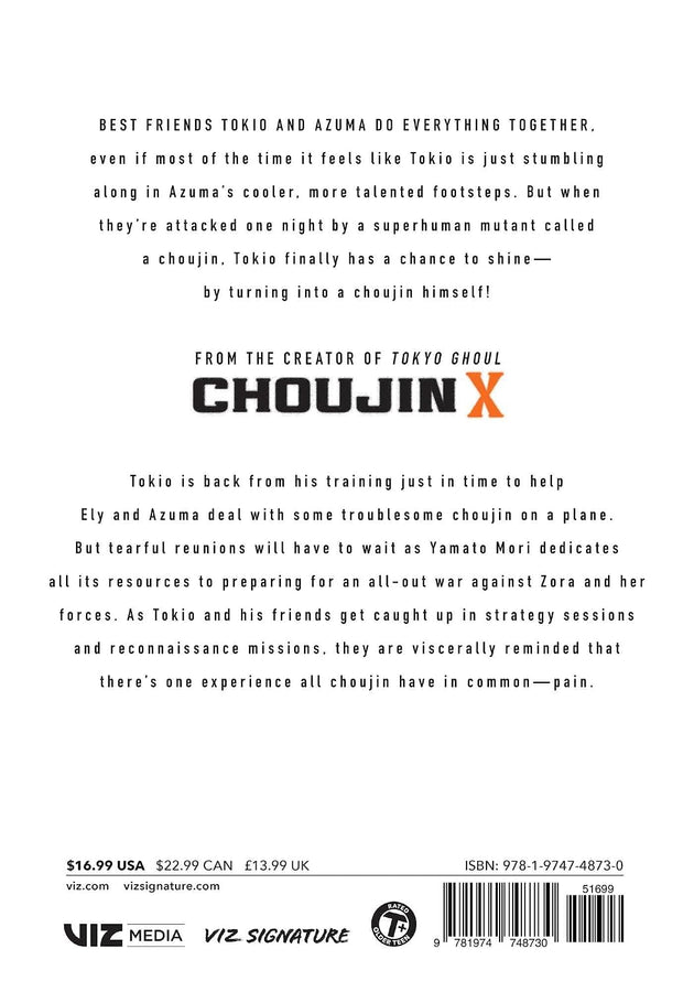 Choujin X Vol. 7 by Sui Ishida Paperback Manga