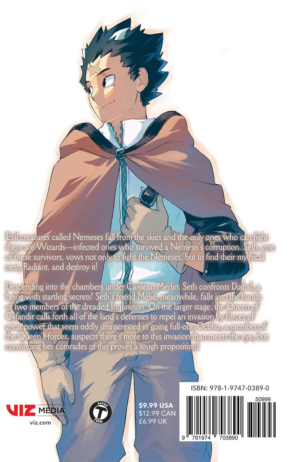 Tony Valente Radiant Vol. 8 Paperback Manga Book