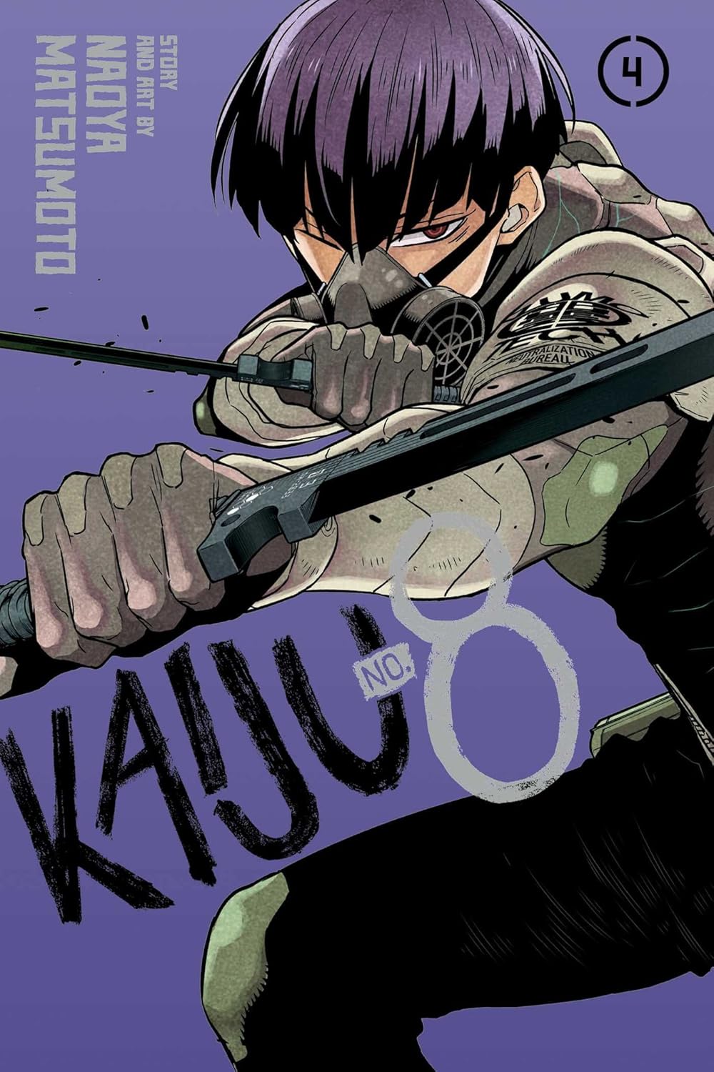 Naoya Matsumoto Kaiju No. 8 Vol. 4 Paperback Manga Book