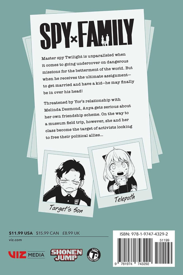 Tatsuya Endo Spy x Family Vol. 11 Paperback Manga Book