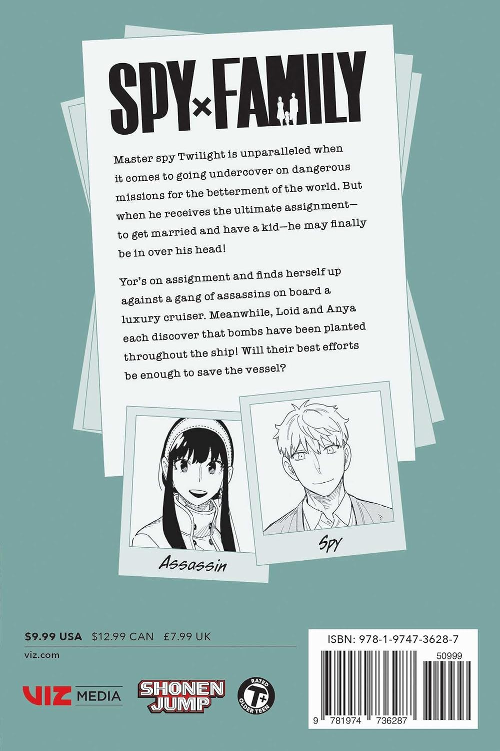 Tatsuya Endo Spy x Family Vol. 9 Paperback Manga Book