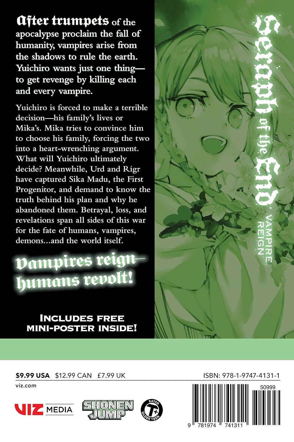 Takaya Kagami Seraph of the End Vol. 28 Paperback Manga Book