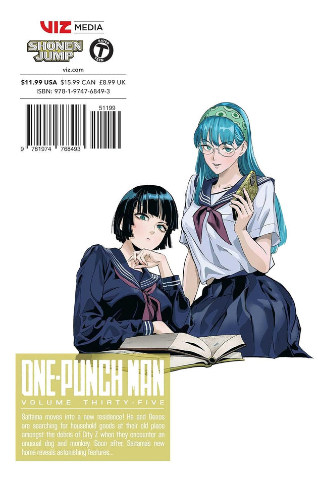 ONE Yusuke Murata One-Punch Man Vol. 35 Manga Book