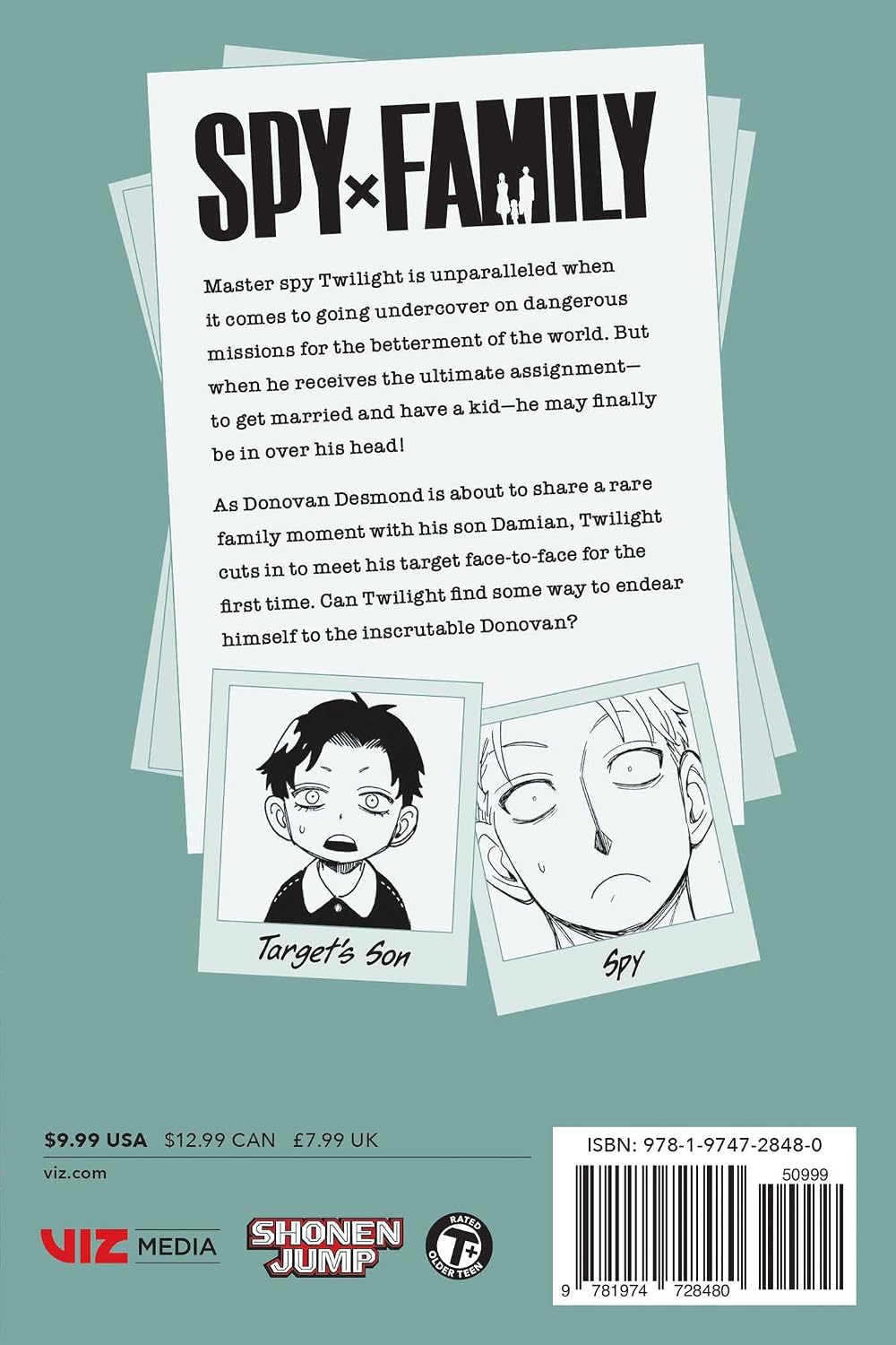 Tatsuya Endo Spy x Family Vol. 7 Paperback Manga Book
