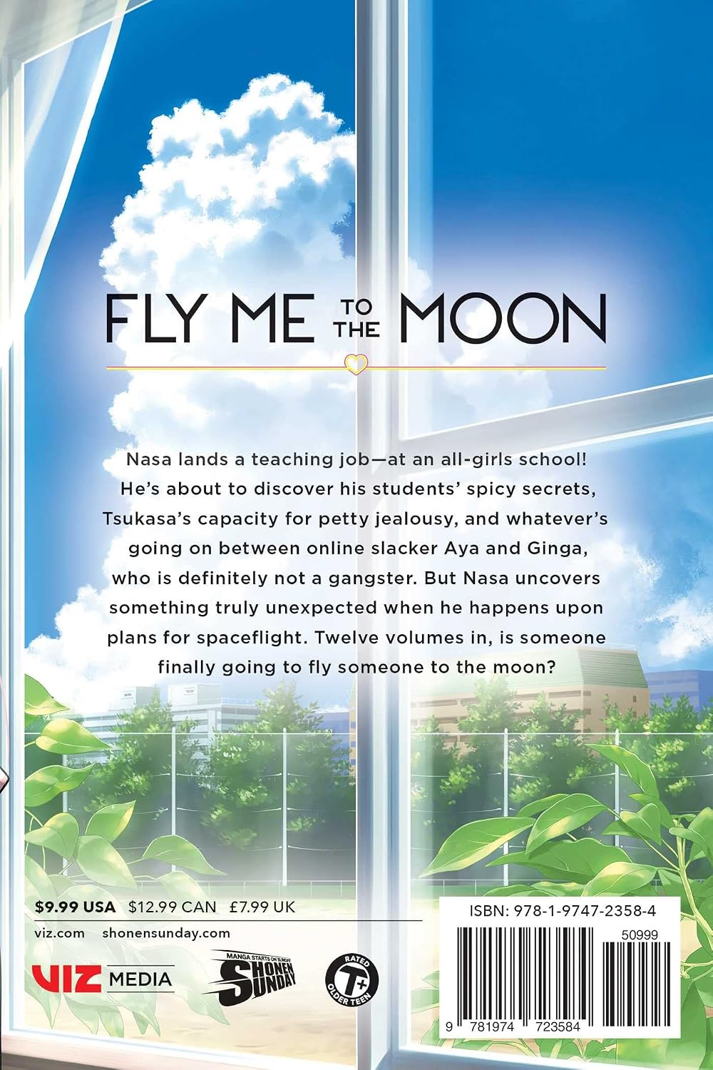 Kenjiro Hata Fly Me to the Moon Vol. 12 Paperback Manga Book