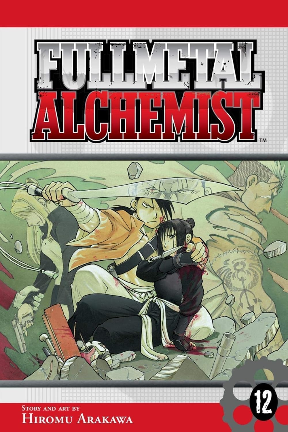 Hiromu Arakawa Fullmetal Alchemist Vol. 12 Manga Book