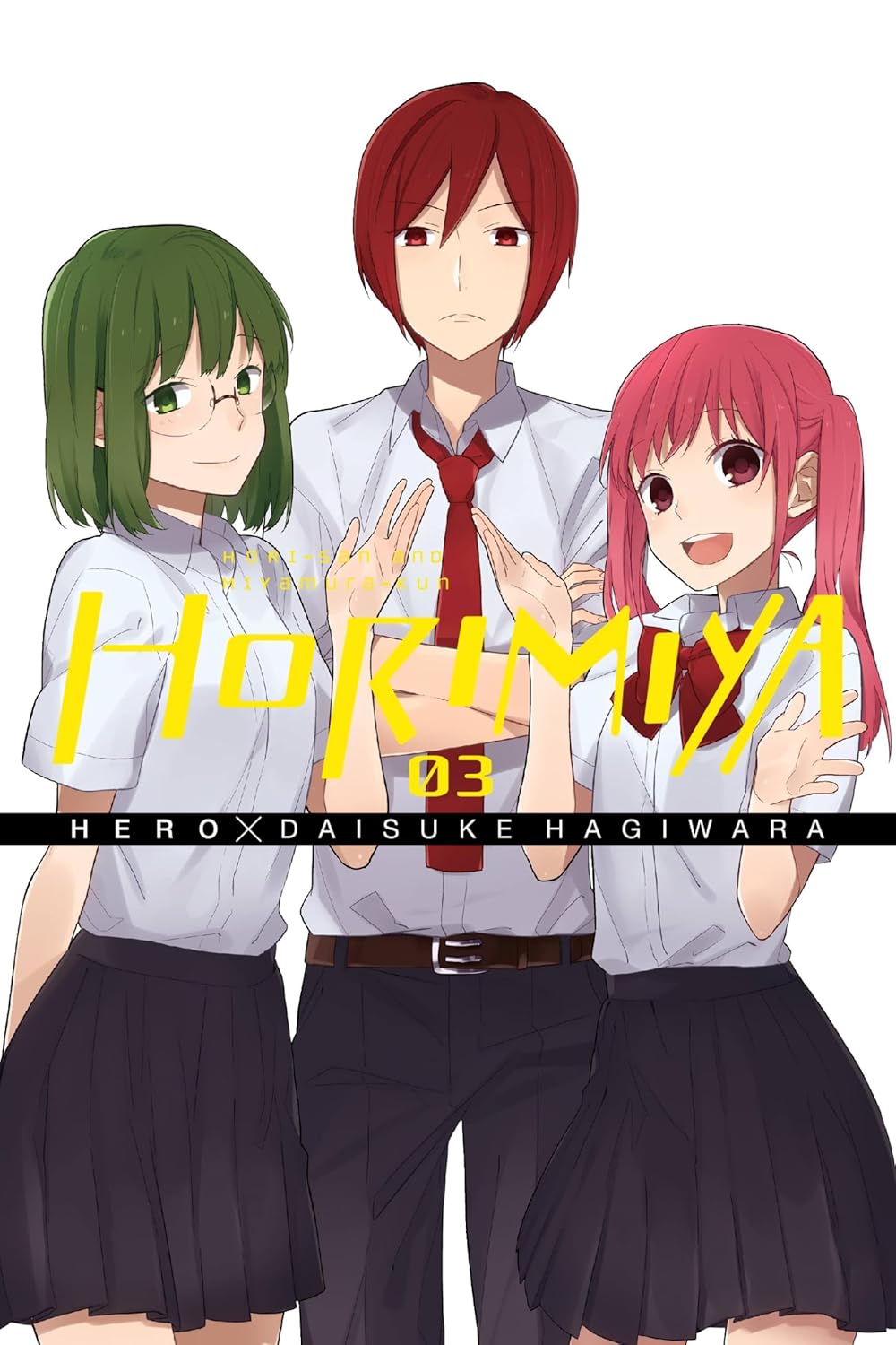 HERO Horimiya Vol. 3 Paperback Manga Book