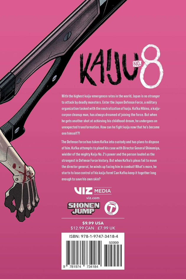 Naoya Matsumoto Kaiju No. 8 Vol. 5 Paperback Manga Book
