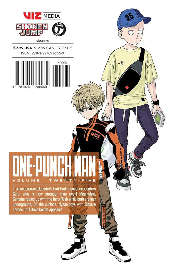 One-Punch Man Vol. 25 Paperback Manga Book