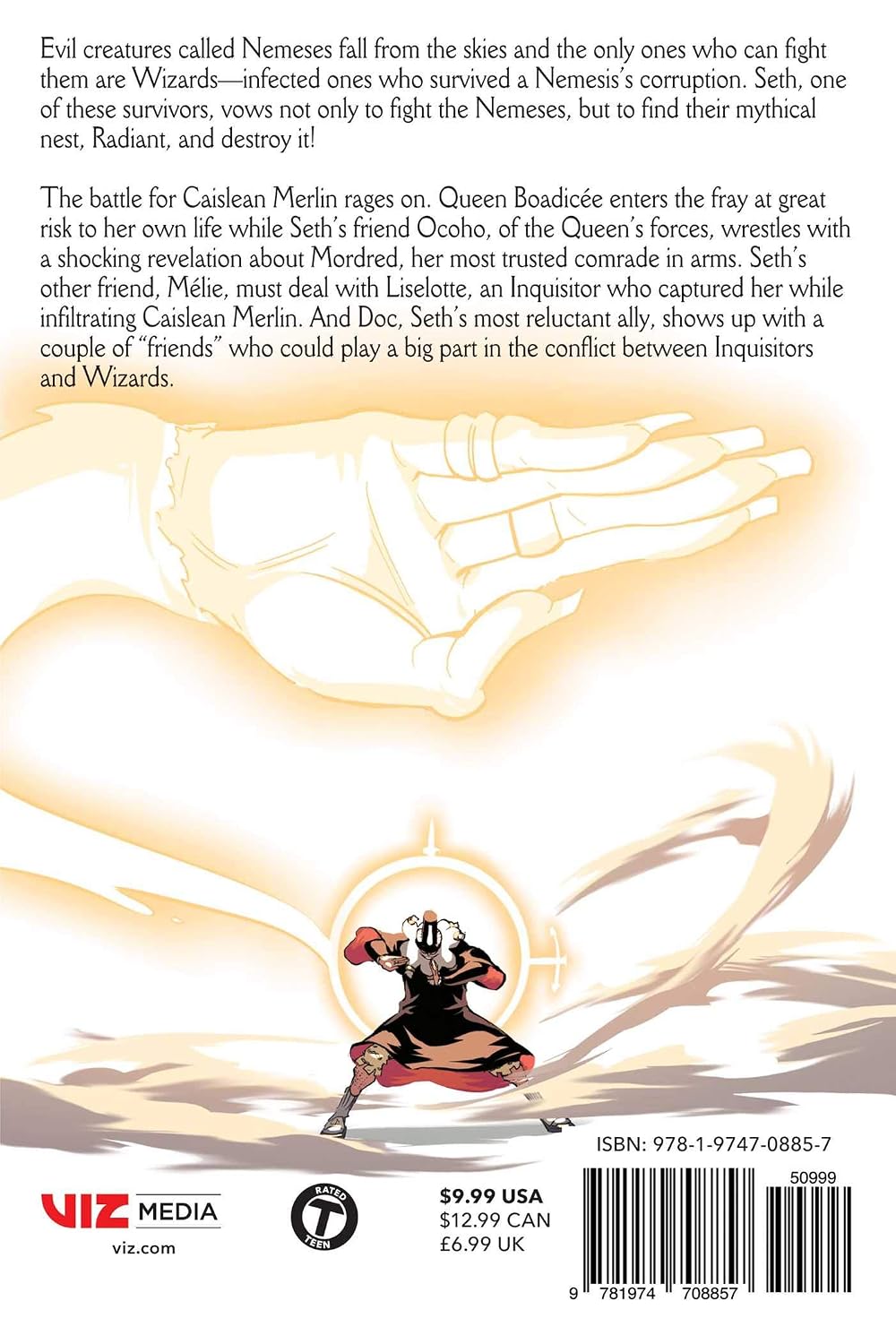 Tony Valente Radiant Vol. 9 Paperback Manga Book