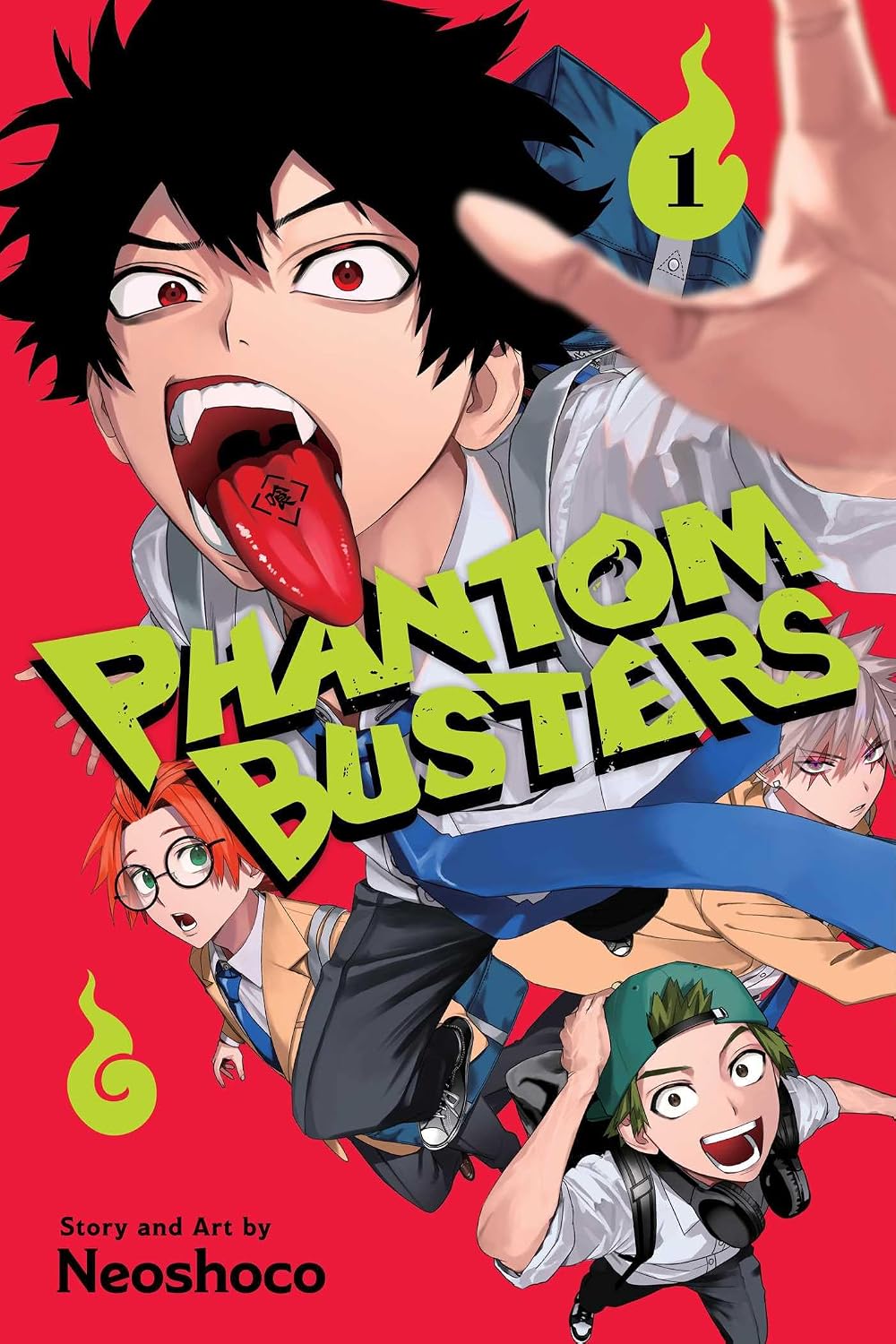 Neoshoco Phantom Busters Vol. 1 Paperback Manga Book