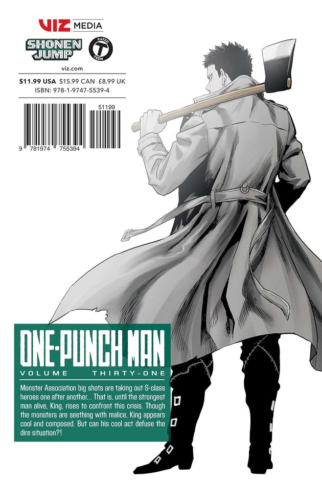 One-Punch Man Vol. 31 Paperback Manga Book