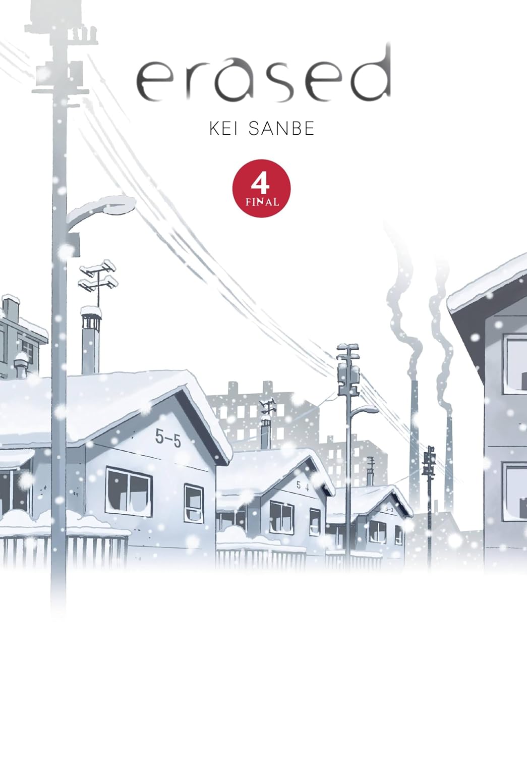 Kei Sanbe Erased Vol. 4 Paperback Manga Book