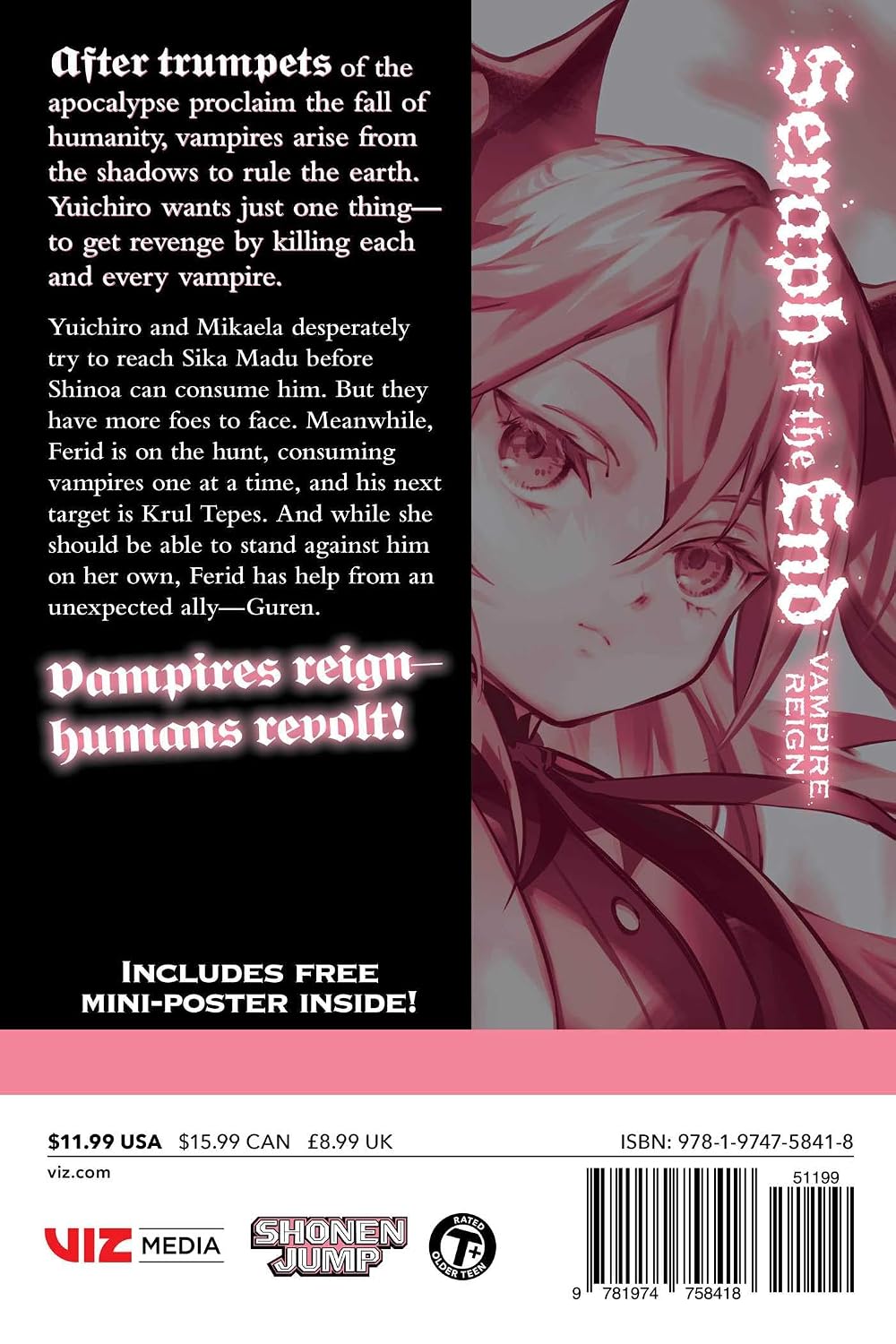 Takaya Kagami Seraph of the End Vol. 33 Paperback Manga Book