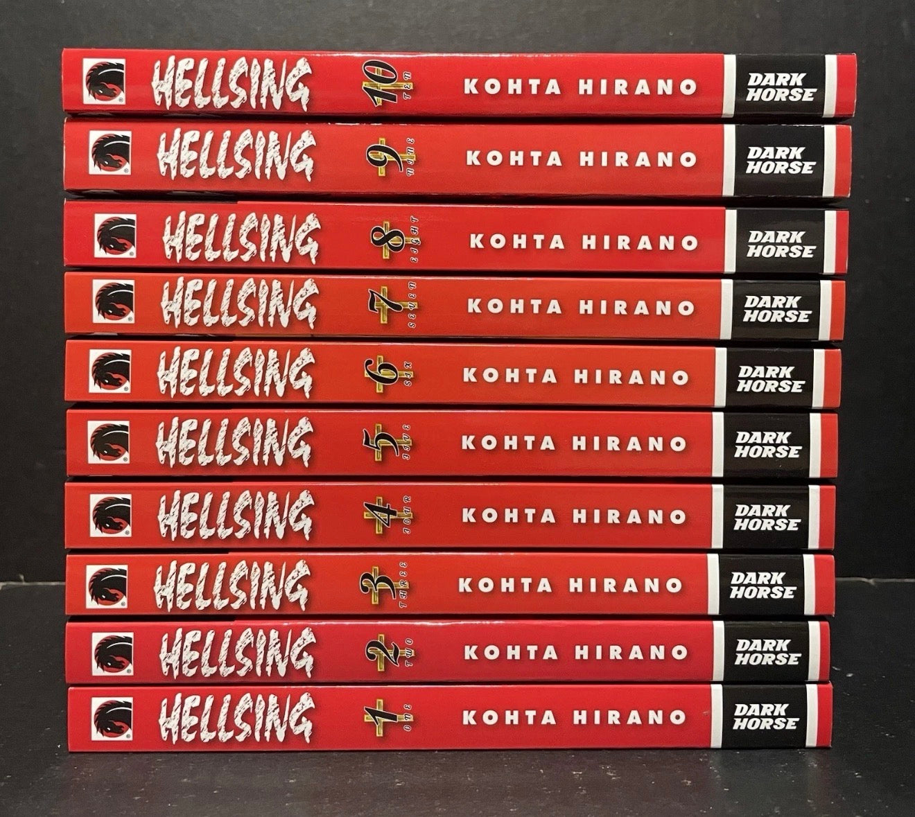 Hellsing Manga Volumes 1-10 Complete Brand New English US Authentic Dark Horse