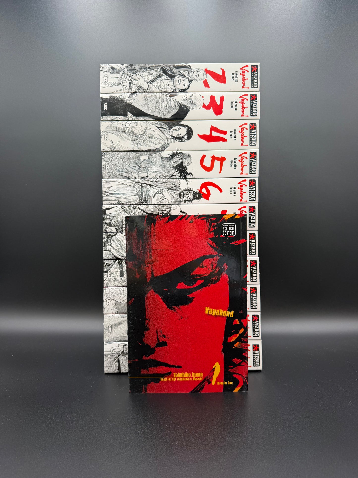 Vagabond VizBig Edition (Vol. 1-12) English Manga Graphic Novel