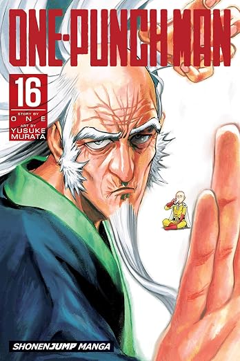 One Punch Man Volume 16 Teen Manga Book By ONE Yusuke Murata