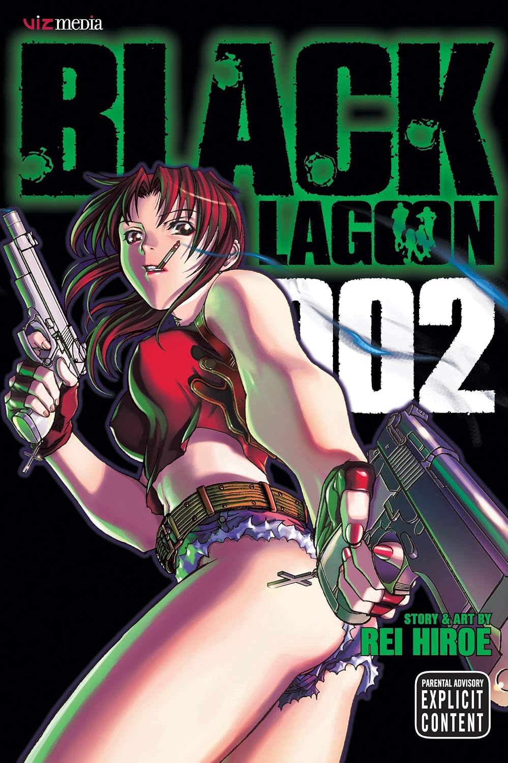 Rei Hiroe Black Lagoon Vol. 2 Paperback Manga Book