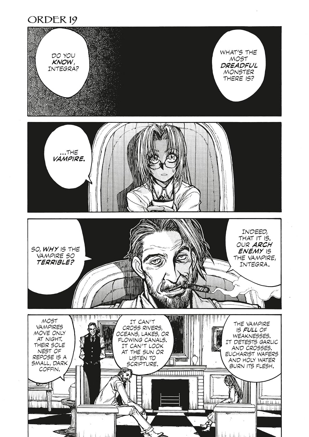 Kohta Hirano Hellsing Vol. 4 Paperback Manga Book