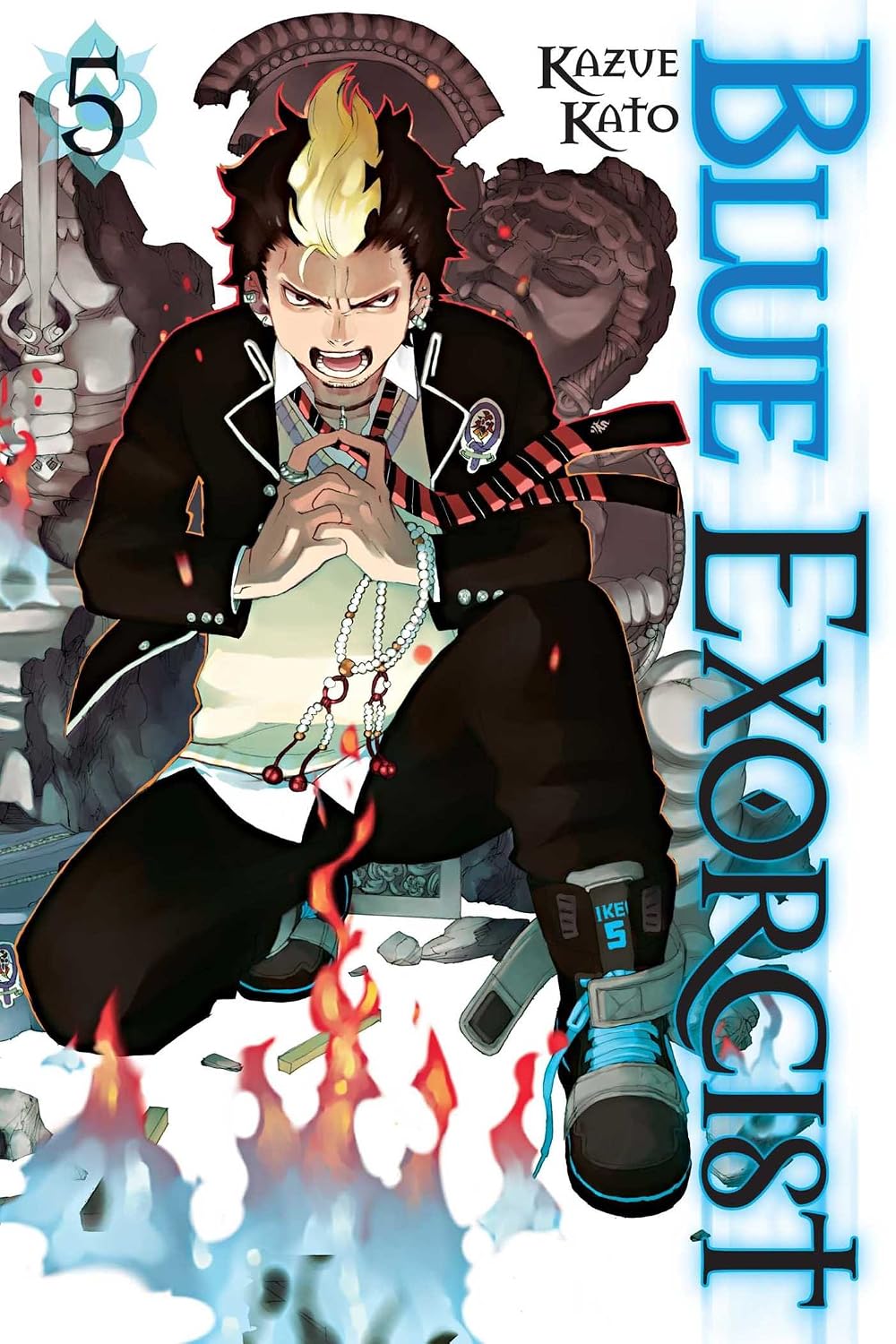 Kazue Kato Blue Exorcist Vol. 5 Manga Book