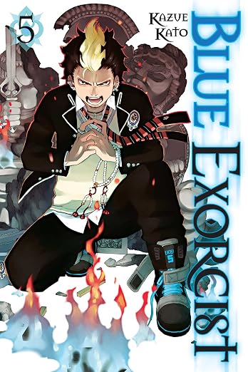 Kazue Kato Blue Exorcist Vol. 5 Manga Book