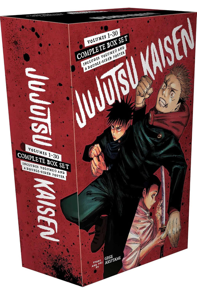 Gege Akutami Jujutsu Kaisen Complete Box Set Vol. 1-30 Paperback Manga Book