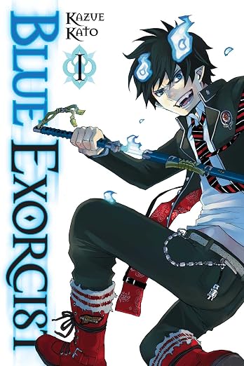 Kazue Kato Blue Exorcist Vol. 1 Manga Book