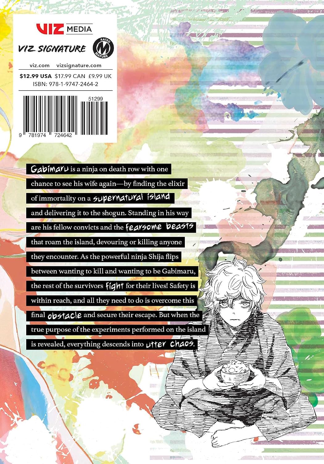 Yuji Kaku Hell's Paradise: Jigokuraku Vol. 12 Paperback Manga Book