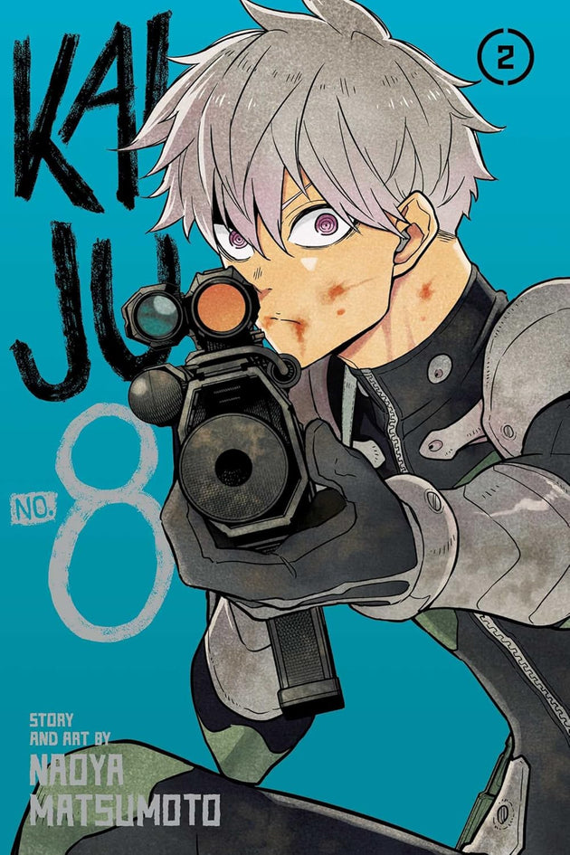 Naoya Matsumoto Kaiju No. 8 Vol. 2 Paperback Manga Book