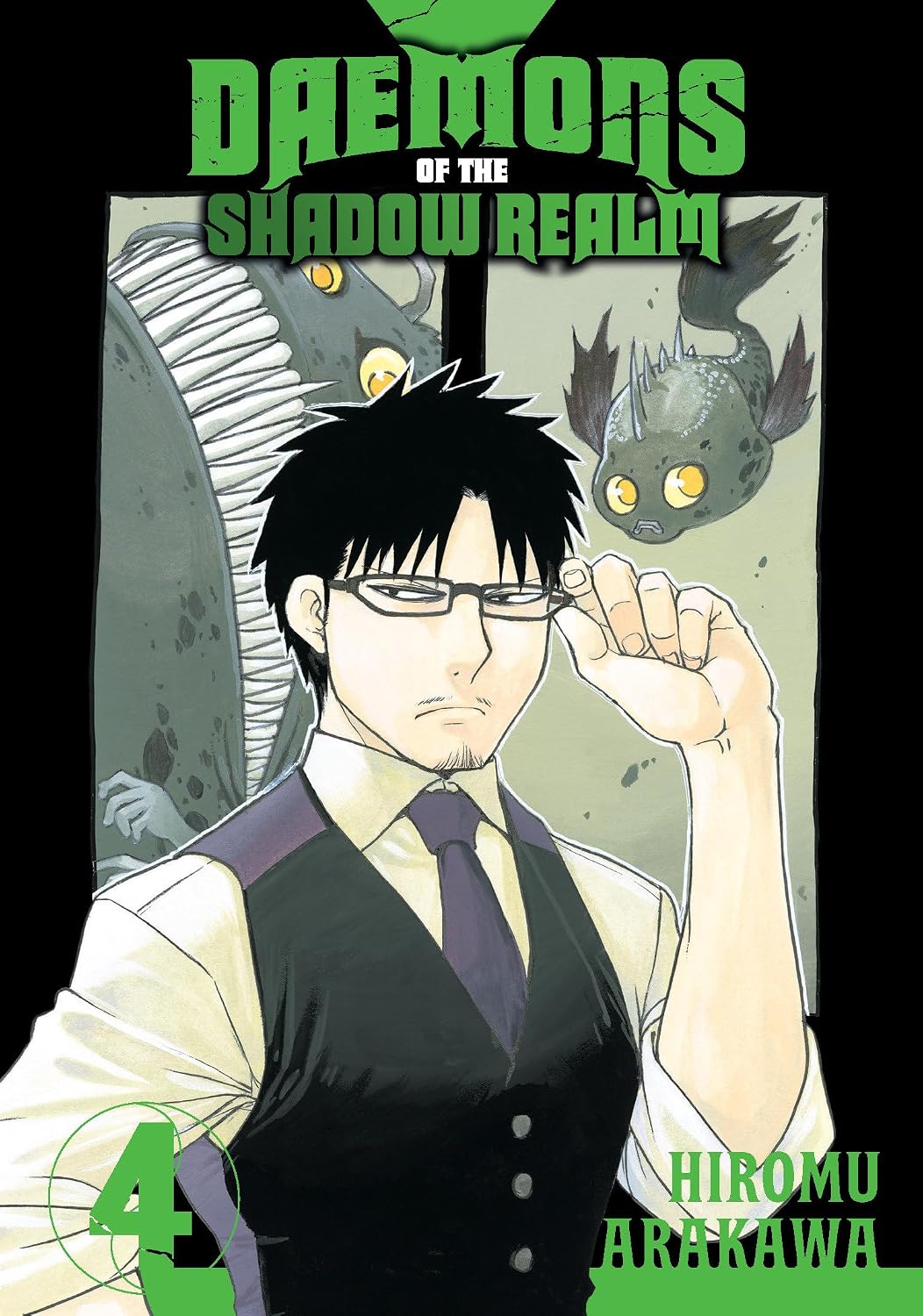 Hiromu Arakawa Daemons of the Shadow Realm 04 Paperback Manga Book