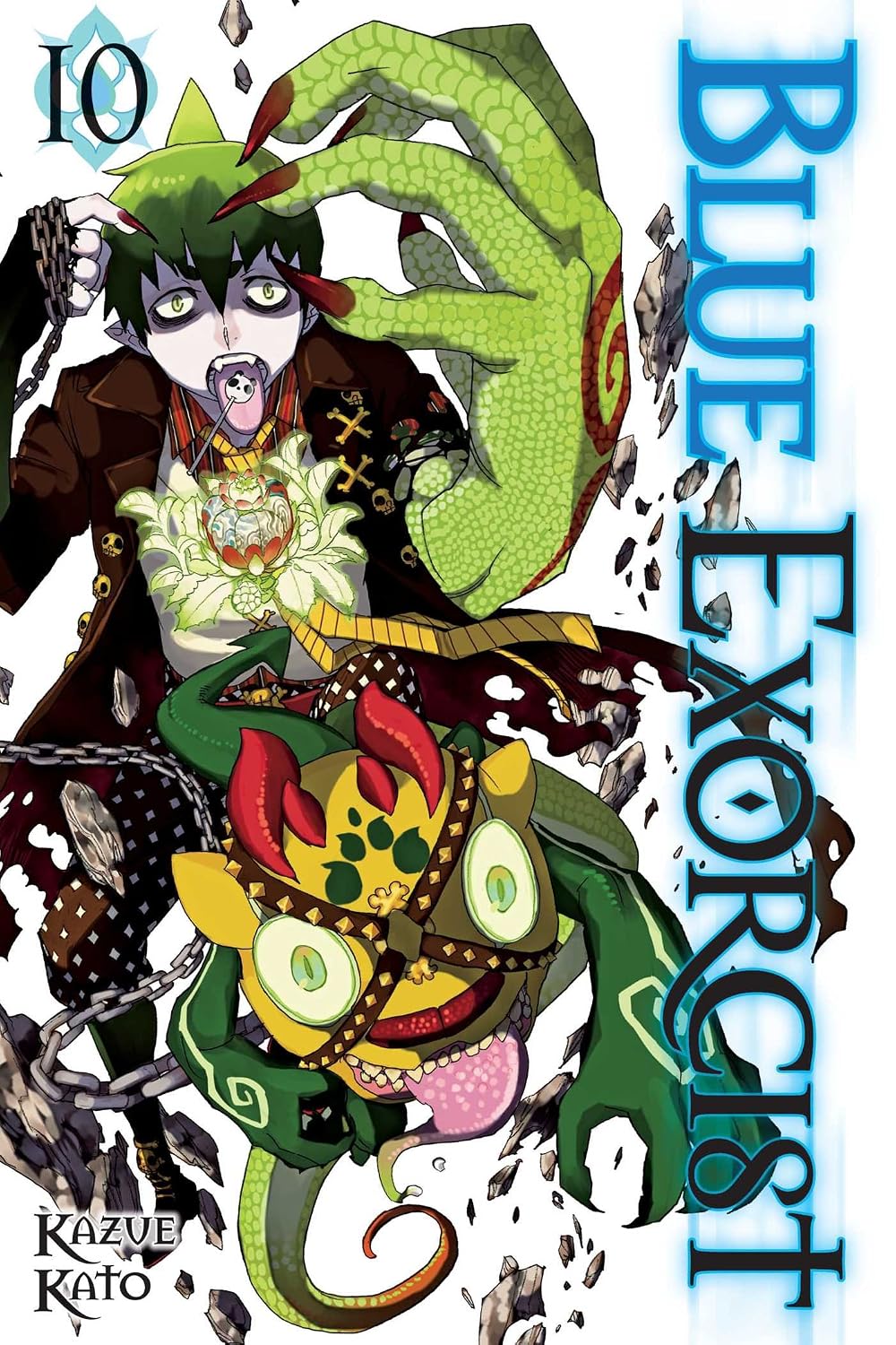 Kazue Kato Blue Exorcist Vol. 10 Manga Book