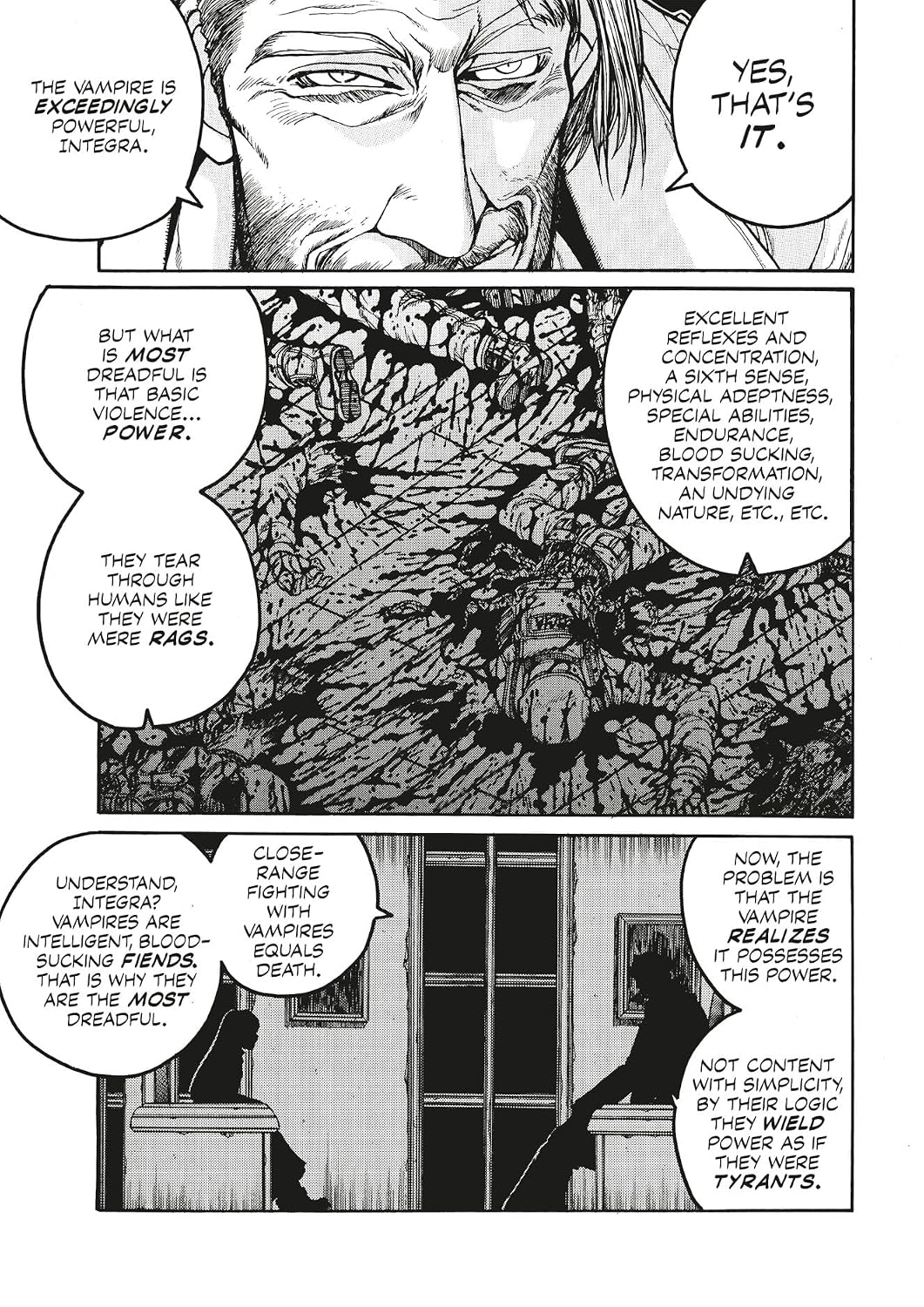 Kohta Hirano Hellsing Vol. 4 Paperback Manga Book