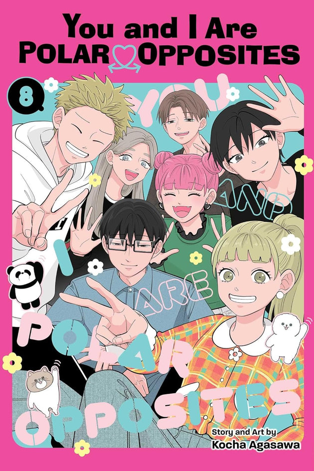 Kocha Agasawa You and I Are Polar Opposites Vol. 8 Paperback Manga Book